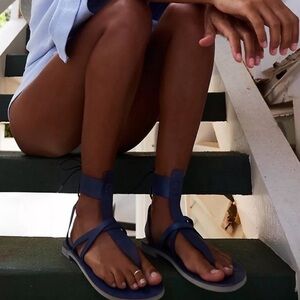 Free People Vacation Day Wrap Sandals Size 38/8